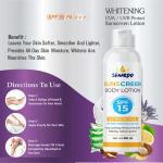 SENAROO Daylight Sunscreen bodylotion|SPF For Oily, Acne Prone Skin|SPF 15-SPF 15 PA++ (100 g)