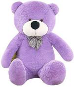 KT KASHISH TOYS Toys Purple Colour Teddy Bear - 91 cm (Purple)