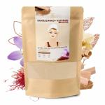 Kimayra Sandalwood + Saffron Face Pack Powder For Brighter Skin Tone | Helps In Anti-Ageing & Soothes Skin | Natural Face Pack For Women/Men - Safe For All Skin