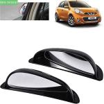 Aarya Traders Side Black Row Rear View Car Mirror (Pack of 2), Model - Nissan-Micra