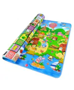 Adore Foldable Basics Baby Crawl and Play Mat - Multicolor