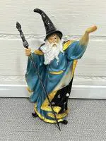 Attractive Master Merlin Statue for Home Decoration, 12 Inch