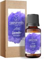 Yazurveda Lavender Essential Oil for Skin & Hair Care, Massage, Soap & Candle Making, Home Fragrance Oil for Diffusers, Aromatherapy, Lavender Oil, 15ml