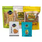 Runutz Dry Fruits Combo(Walnut Kernel 200g, Cashew 500g, Almonds 500g, Raisin 500g, Pista 200g)