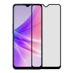 Kite Digital Oppo A57 5G Matte Finish [Black] Tempered Glass Screen Protector with Edge to Edge Coverage - Easy Installation Kit