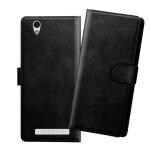 HANIRY Flip cover For Gionee F103 flip cover / F103 flip cover / Black