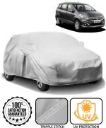 Carnest Car Cover For Maruti Suzuki Ertiga (With Mirror Pockets) (Silver)