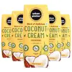 Urban Platter Unsweetened Coconut Cream, 250ml [Pack of 21, 23% Fat Content]