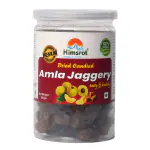 Himsrot Amla Candy Jaggery | Rich in Vitamin C | Help to Control Blood Pressure | Natural Dried Sweet Amla Candy | Rich in Vitamin C | No Added Preservatives & Color -200g