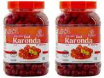 Natraj The Right Choice Candied Karonda Red Cherries - 800 g (Pack of 2)