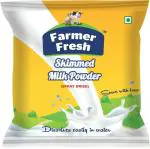 Farmer Fresh Pure & Premium 500 Gram Pack of 2 Skimmed Milk Powder | No Added Preservatives | Sugar Free | Perfect for Tea & Coffee |