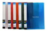 Shining Zon A4 Size Multicolour Report File Folder with Plastic Clip for Certificates, Office Documents, Reports, Page Holder, Presentation | Pack of 50 Pieces