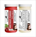 Park Daniel Premium Beetroot Powder And Kaolin Clay Powder, 100 G Each (Combo Of 2) |Hair Care|Dandruff Control hair Powder|Healthy Strong Hair Mask
