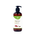 NATUUR - Rose & Vetiver Body Wash - 300ml | Rejuvenating Skin Care | Gentle & Refreshing Floral Scent | Paraben-Free | SyntheFree from Harmful Chemicals | Perfect for Clean & Fretic Fragrance-Free I Artificial Colours, Preservatives and Fragrances Free