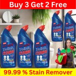 BLISS & BLUSH Toilet Cleaner blue 2500ML Eco Friendly, Biodegradable, Scale Remover, Tapes and Fittings cleaner