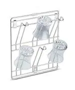 WELLCOOK Stainless Steel Wall Mounting Glass Holder Tumbler Holder for Kitchen/6 Glass Stand Storage Wall Hanging