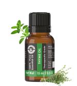 Holy Natural Thyme Essential Oil 15ml (with Dropper Plug), Therapeutic Grade, Perfect for Aromatherapy, Relaxation, Skin Therapy & Super Beauty Benefits