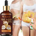 KURAIY Fat Loss Oil Dissolve Fat Essential Oil for Whole Body Ginger Extract 30ml