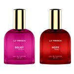 LA' FRENCH Belief & Hope Perfume Combo For Men -30ml + 30ml | Premium Luxury Long Lasting Fragrance Spray | Eau De Parfum | Ideal For Men | Perfume For Men | Pack Of 2