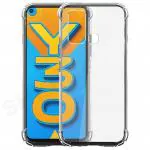Coverage Rubber Back Cover for Vivo 1938 / Vivo Y30 / Y50 - Transparent
