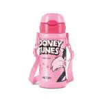 Milton Stainless Steel Pink Charmy 350 Looney Tunes Thermosteel Kids Water Bottle - 330 Ml