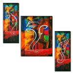 Indianara Digital Painting Multicolor Engineered Wood 45.7 Centimeter 30.5 Centimeter