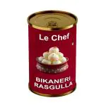 Le Chef Bikaneri Rasgulla 10 Pcs| Traditional Sweets| Easy Open Tin Pack ( 400 g)