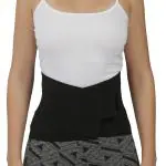 Dr. Odin LS01 Lumbo Sacral Belt, Back Support For the Lumbar Spine, Pain Relief, Brace for Men and Women (Large, Black)