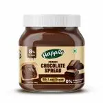 Happilo Premium Chocolate Spread 350g, Low Carb Chocolate Dessert Spread, Smooth & Delicious