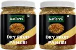 Natierra Dry Fruit Panjiri | Janmashtmi Special Prasad | Dhaniya Gond Pure Ghee | Plastic Bottle (2 x 250 g)