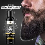 Khadi Natural Beard Shampoo 60ML - Gentle Cleansing and Nourishment for Healthy Beard Growth