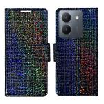 A D Enterprises Glitter Flip Cover for Vivo Y36 4G | Magnetic Case | Shock Absorbent | Flip Cover Vivo Y36 4G