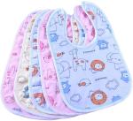 Mom's Pride Kidsify Multicolor Cotton Baby Button Bibs Apron (Pack Of 10)