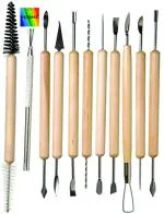 Rangwell Clay Carving Pottery Sculpting Tools (Pack of 11)