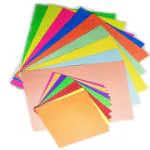 AizelX All in 1 Craft Paper Set, Pastel, Fluorescent Colored Sheet, Origami Craft Paper-Set of 120pcs