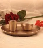 Kansa Bronze Bhog Thali