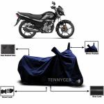 TENNYCER Water Resistant UV Protection-Dust Proof Full Bike-Scooty Two Wheeler Body Cover | Blue Color Two Wheeler Body Cover