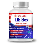 US Labs Instantly Effective Libidex Capsules for Men - Premium Ayurvedic Ingredients - 30 Count