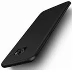 MULTRONICS Samsung Galaxy S6 Edge Plus Black Rubber Back Cover Case