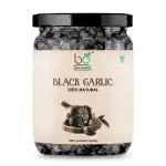 Bhumi Organic Non-Pungent Peeled Black Garlic - 500 g