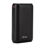EVM EnFast 10000mAh Power Bank with 18 Watt Fast Charging, Single USB Output Type-C Input Power Bank with Type-C Cable, - 2 Years Warranty, Black (EVM-P0105-Black)