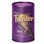 Delfi Twister Black Wafer Rolls with Cream 320 Gm