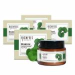 Richfeel Brahmi Intensive Repair Hair Pack | Controls Hair Fall | Treats Damage, Split Ends and Breakage | Deep Conditioning |Trichologist Formulated | 100 g (Pack of 4)