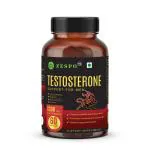 Zespo Men's Testosterone Booster - Natural Endurance & Strength Support with Tribulus, Tongkat Ali, Horny Goat Weed & Beet Root Extract