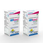 Dr. Morepen INTEBACT INSTA 2BN CFU Probiotics Supplement for Digestive Health, Vanilla flavour - 6 Sachets - Pack of 2