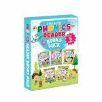 Phonics Reader 5 Books Pack for Children Age 3 -10 Years  Dreamland Publications Paperback 240 Pages