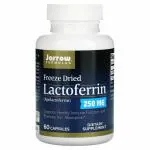 Jarrow Formulas Lactoferrin for Healthy Immune Function & Iron Absorption, 250mg, 60 Capsules