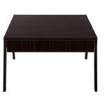HMI Coffee Table with MS Black Matte Powder Coated Leg Frame - 762 X 762 X 457 MM