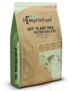 MyFitFuel MFF Plant Pea Protein Isolate| Easy to Digest | Vegan Plant Protein Unflavored Powder 500 g