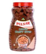 PULSAR CHOCO CRISPY BITES/FILLS,600g TREANDY JAR(CRUNCHY OUTSIDE & CHOCOLATY INSIDE)GOODNESS OF OATS